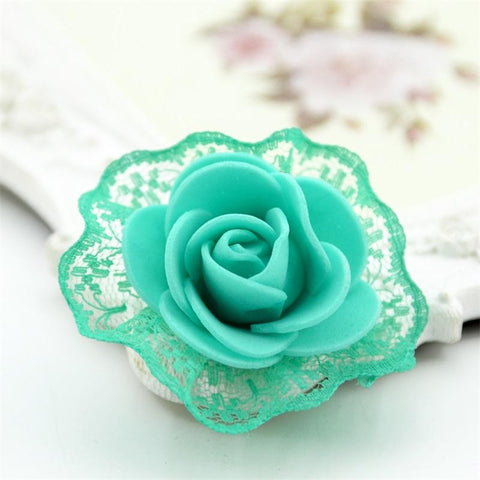 Mini Lace Flower Heads Wedding Decorations-HA00716-Veeddydropshipping