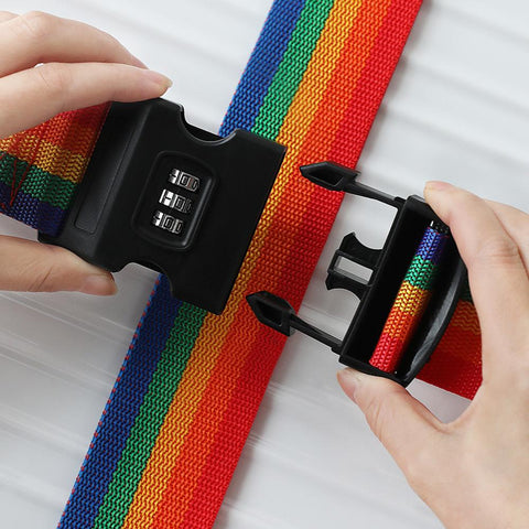 Lock Belt Travel Suitcases Bundling Baggage Secure Buckle-BS00757-Veeddydropshipping