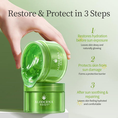Aloe Vera Gel Hydration Moisturizing Cream-BH00338-Veeddydropshipping