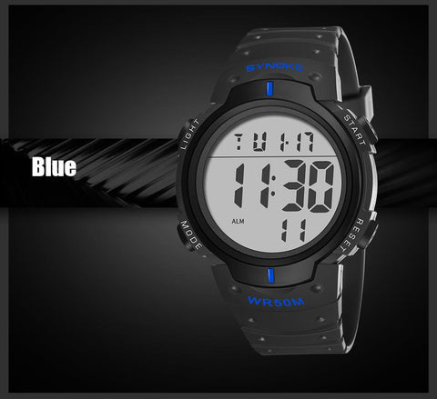 Men Digital Watch Waterproof Male Wristwatches Chronograph-JW00827-Veeddydropshipping