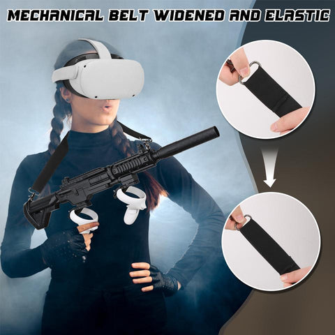 Games Accessories Rifle For Oculus Quest 2 Stabilizer Magnetic Gun Stock -CE01202-Veeddydropshipping