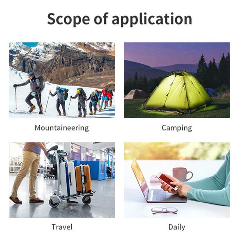 50000mAh Solar Mobile Power Wireless Charger Camping Light Portable External Battery-PA00456-Veeddydropshipping