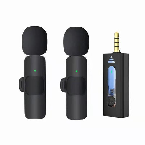 K35 Lavalier Recording Microphone LIVE Broadcast Outdoor Interview -CE01242-Veeddydropshipping