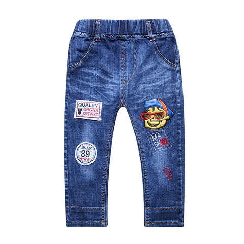 Sale Children Pants Baby Boys Jeans Cute Kids Pants Toddler Boy-TB01267-Veeddydropshipping