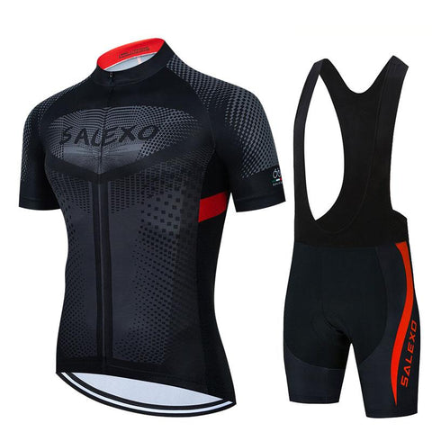 Summer Cycling Jersey Cycling Short Sleeve Breathable Suit Quick Drying Maillot -OS01062-Veeddydropshipping