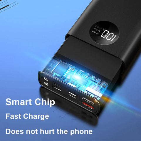 Portable Power Bank 66W Super Fast Charging Digital Display-Veeddydropshipping