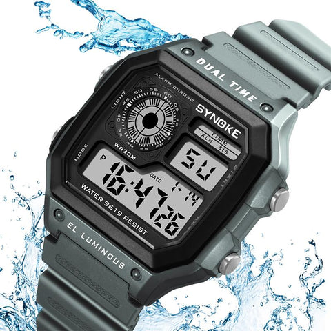 Sports Watch Digital Watch Men ClocksWaterproof Luminous -JW00716-Veeddydropshipping