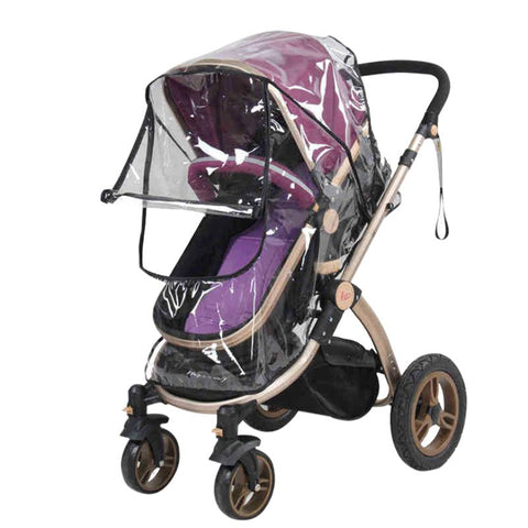 1pc Portable Universal Waterproof Rain Cover Wind Dust Shield Canopy Baby Strollers-TB00404-Veeddydropshipping
