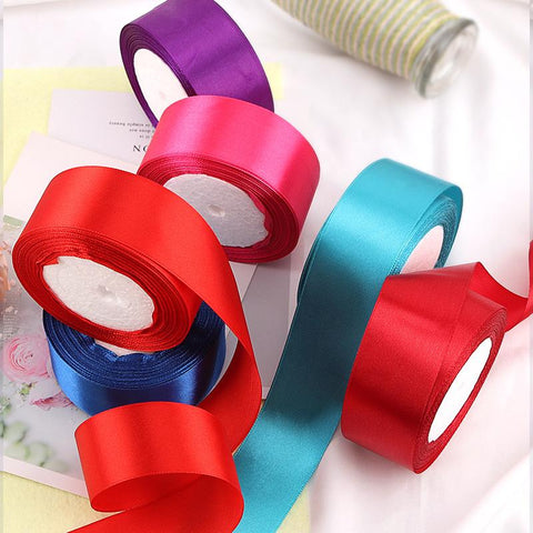 25 Yards/Roll 40mm Silk Satin Ribbon for Wedding-HA00008-Veeddydropshipping