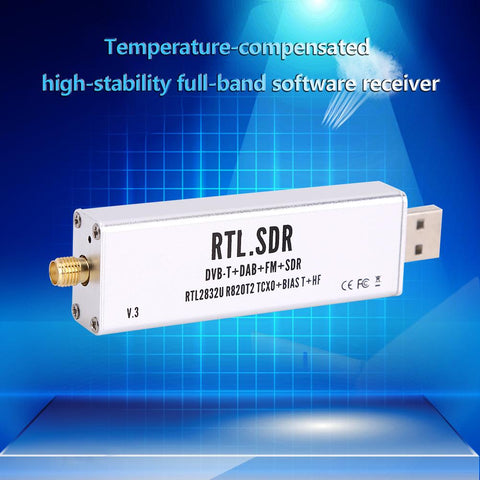 2021 SDR Receiver 1PPM TCXO Software Defined Radio Receiver -CE00941-Veeddydropshipping