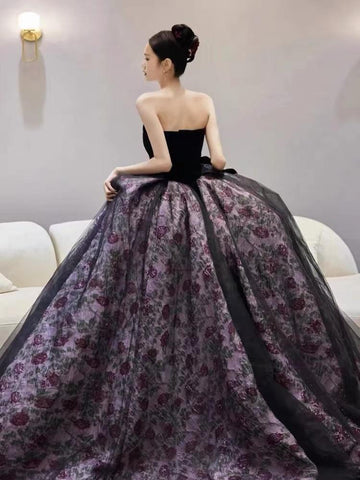 Prom Dresses A-line Sleeveless Off Shoulder-WF01668-Veeddydropshipping