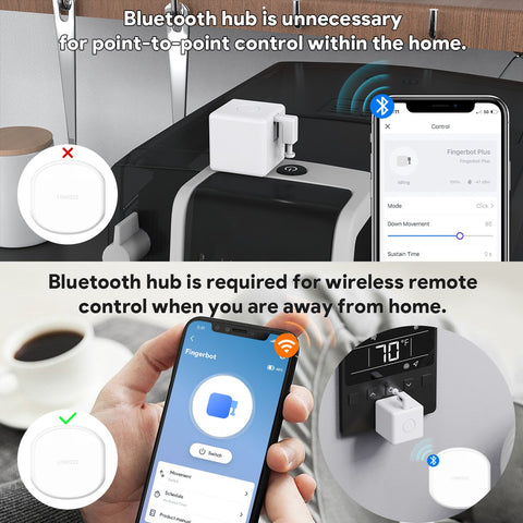 LINKOZE Fingerbot Plus Smart Bluetooth Fingerbot Plus Switch Bot Knop-TI01117-Veeddydropshipping