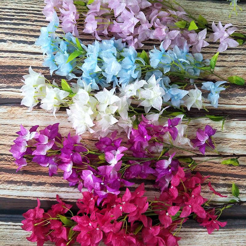 artificial bougainvillea filigree fake flower-HA00774-Veeddydropshipping