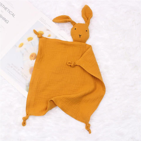 Newborn Baby Items Cotton Muslin Comfortable Sleeping Dolls Blanket Soft-TB00740-Veeddydropshipping