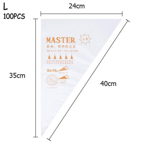 Pack Pastry Bag Disposable Piping Bag-HA01188-Veeddydropshipping