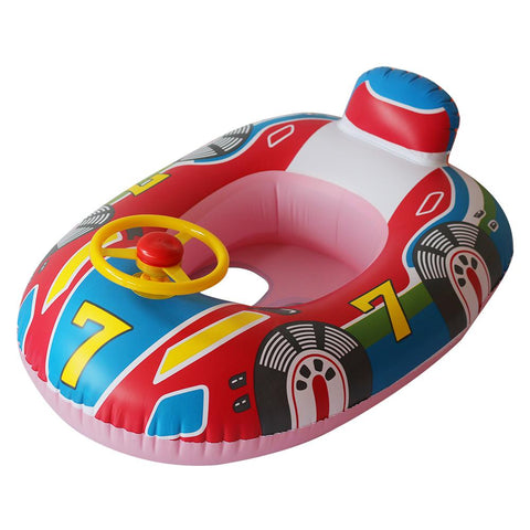 Baby Inflatable Swimming Rings Seat for 1-4Y Children Floating Sun Shade Swim Circle-OS00045-Veeddydropshipping
