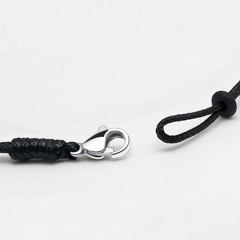 Double Strand Stainless Steel Braid DIY Pendant Necklace Jewelry -JW01608-Veeddydropshipping