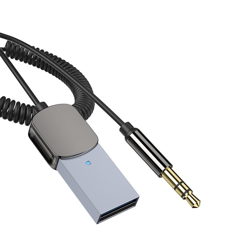 Bluetooth Aux Adapter Wireless Car Receiver Dongle USB to 3.5mm Jack Audio -CE01249-Veeddydropshipping