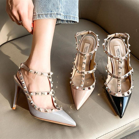 Sandals Shoes 2022 New Star Style Luxury Brand Rivet High-BS00809-Veeddydropshipping