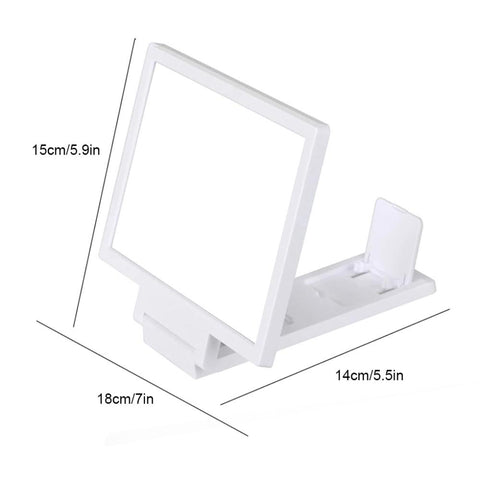 Phone Screen Magnifier Phone Magnifying Glass Screen Cellphone Desktop Phone Holder-PA00726-Veeddydropshipping