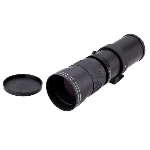 420-800mm F8.3-16 Super Telephoto Lens Manual Zoom Lens +T2 Adaper Ring-CE00378-Veeddydropshipping