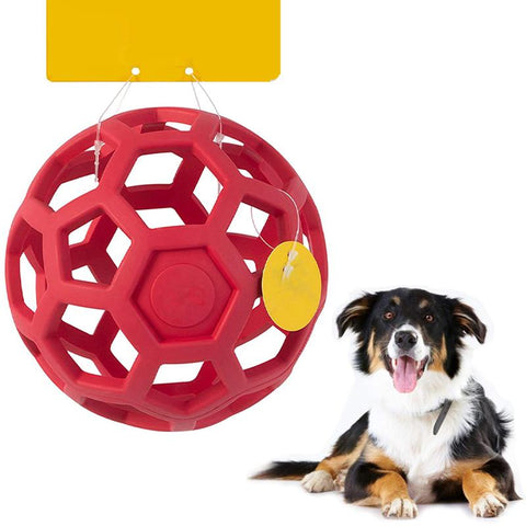 Dog Chew Toy Natural Rubber Puzzle Ball-HA01507-Veeddydropshipping