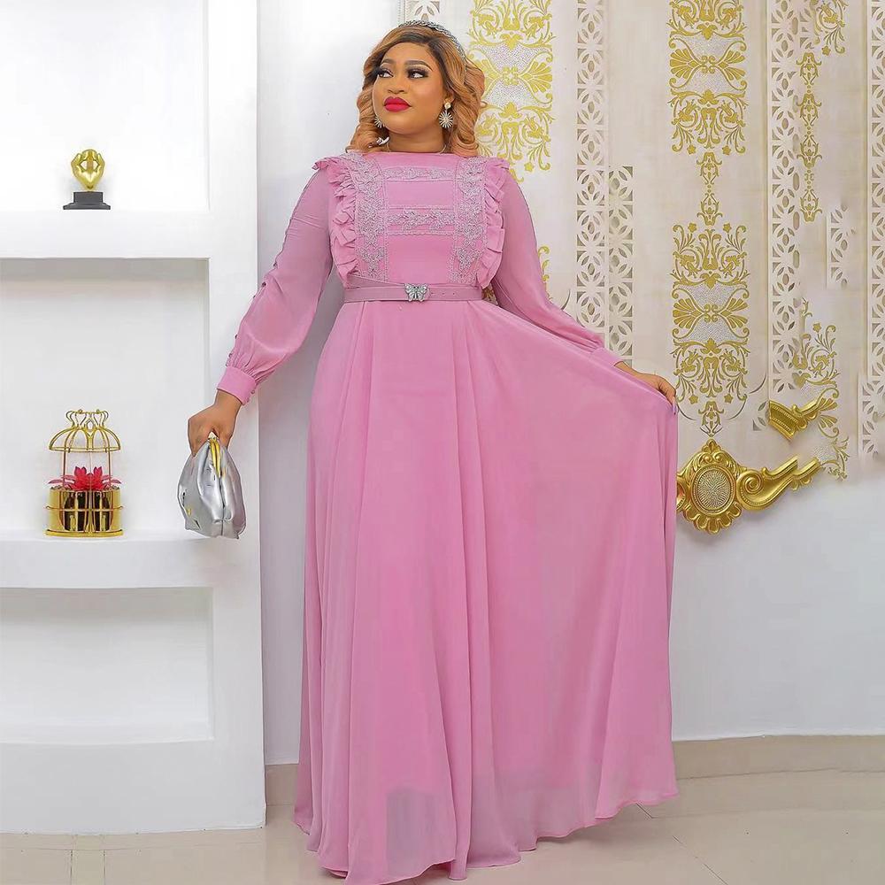 African Women Plus Size Boubou Evening Dresses-Veeddydropshipping