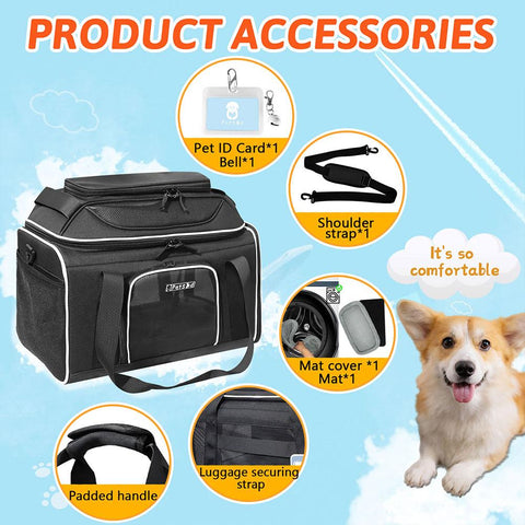 Petskd Pet Carrier Top-Expandable Delta-HA01977-Veeddydropshipping