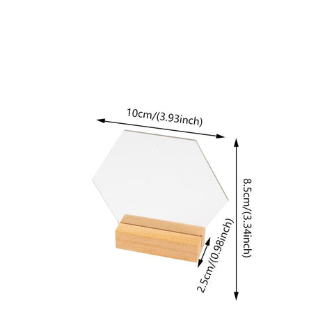 Blank Place Card Sign Wedding Table Decorations-HA01860-Veeddydropshipping