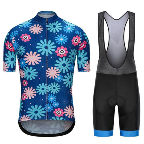 New Cycling Jerseys With 20D Bib Shorts MTB Uniform Bike Clothing  Quick Drying-OS01237-Veeddydropshipping