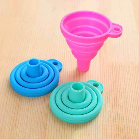 Household Collapsible Telescopic Funnel Kitchen Packaging-HA01333-Veeddydropshipping