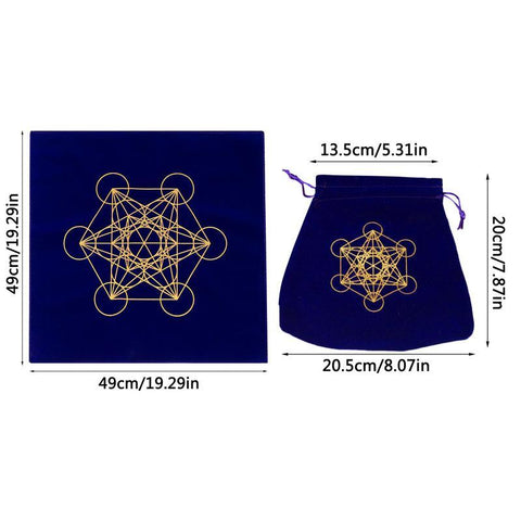 Decorative Altar Tarot Table Cloth-HA00405-Veeddydropshipping