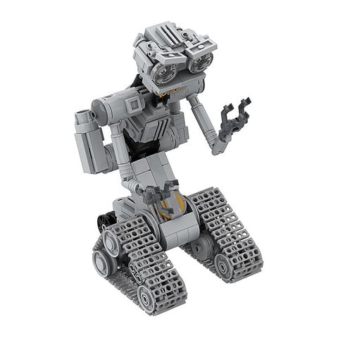 MOC Movie Shorted-Circuits Military Emotional Robot Building Block-TB01495-Veeddydropshipping