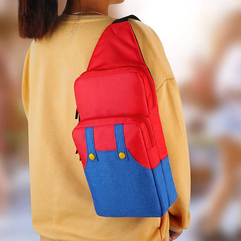 Portable Sling Crossbody Shoulder Lightweight Backpack Travel Carrying Bag -CE01400-Veeddydropshipping