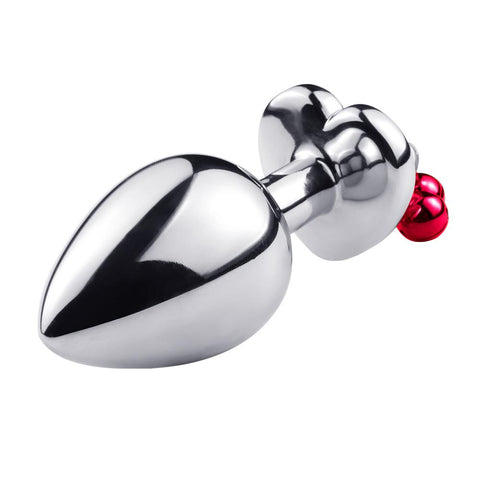 Traction Chain Bell Anal Plug Metal Anal Beads Crystal Anus Expander Erotic Beads -BH01211-Veeddydropshipping