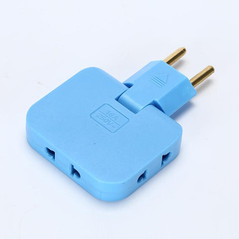 EU Plug 3 AC Outlet Power Strip Multiprise 1 Convert 3 Extension-CE00019-Veeddydropshipping