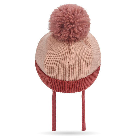 1-5Y Knitted Winter Baby Hat For Infant Boy Girl Woolen Hats With Ear Earflaps-TB00440-Veeddydropshipping