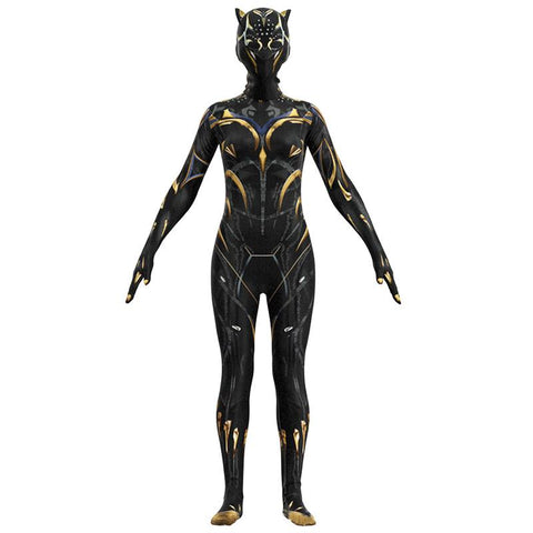 Wakanda Superhero Cosplay Costume Jumpsuit-WF01473-Veeddydropshipping