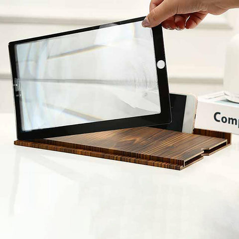 3D 12 Inch Screen Amplifier For Phone Screen Amplifier Stand Holder Mobile Magnifier For Phone-PA00759-Veeddydropshipping