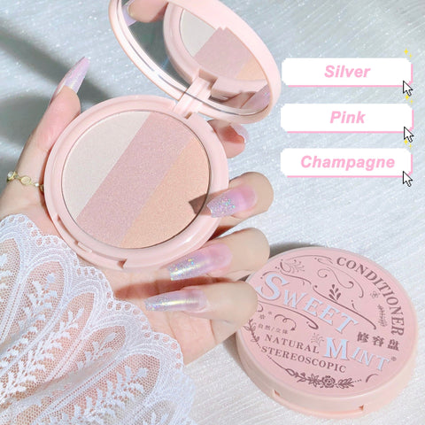 Highlighter Palette Face Matte Contour Shadow Powder-BH00707-Veeddydropshipping