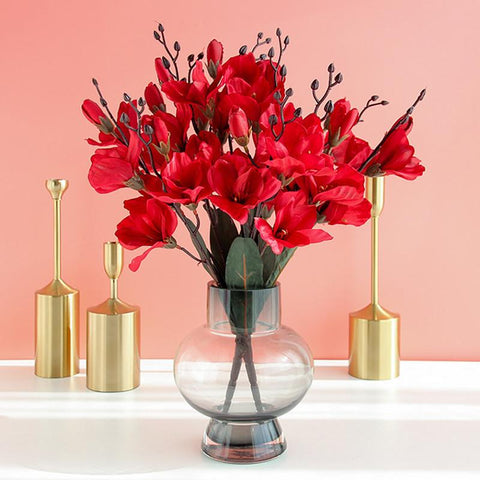 Simulation Bouquet Magnolia Home Decoration Flower-HA00722-Veeddydropshipping