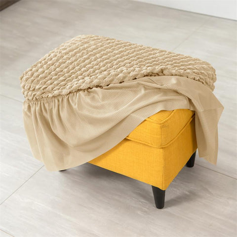 Footstool Durable Stretch Spandex Cover-HA00513-Veeddydropshipping