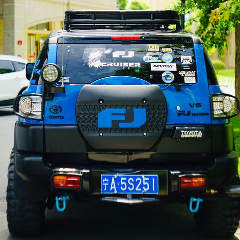 For Toyota FJ Cruiser Spare Tire Cover ABS Spare Tire Shell FJ Cruiser-AM00089-Veeddydropshipping