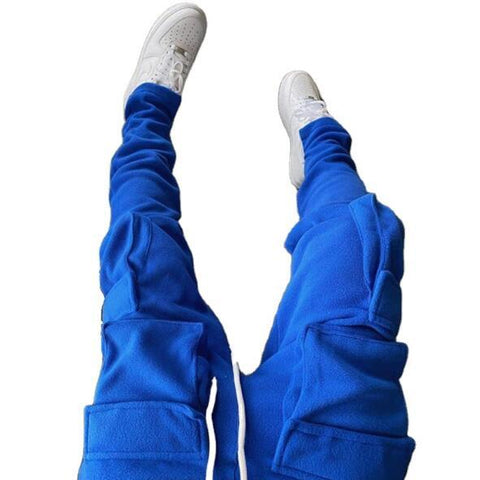 Cargo Pants Pockets Sweat Pants Casual Trousers-Veeddydropshipping