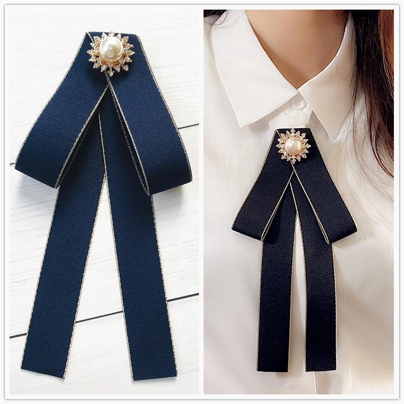 Women Bow Tie Brooch Bowtie Pins-WF01250-Veeddydropshipping