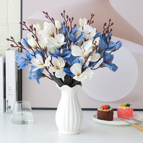 Simulation Bouquet Magnolia Home Decoration Flower-HA00722-Veeddydropshipping