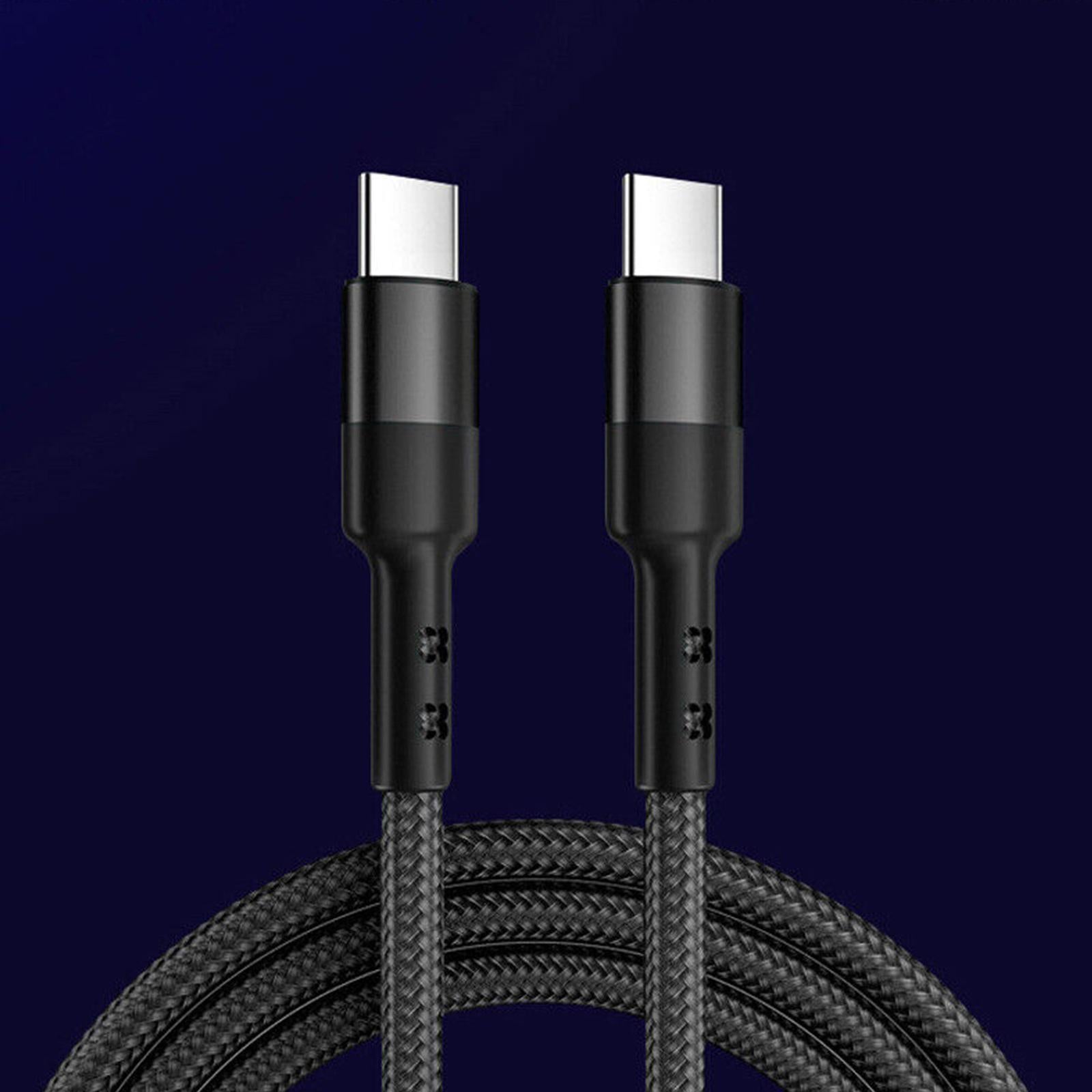 USB C Braided Fast Charger 100W 5A Cable-Veeddydropshipping