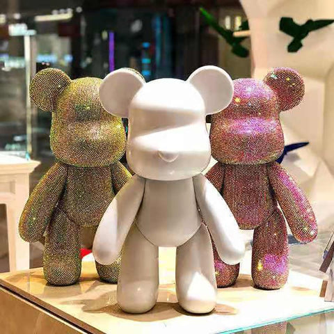 DIY Diamond Painting Bear Ornaments Full Drill-HA00109-Veeddydropshipping