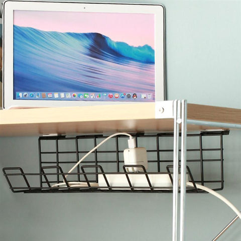 Desk Cable Tray Cord Organizer Rack Basket-HA00868-Veeddydropshipping