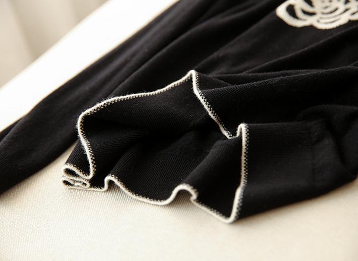 Women Round Neck  Worsted Wool Knitted Sweater-Veeddydropshipping